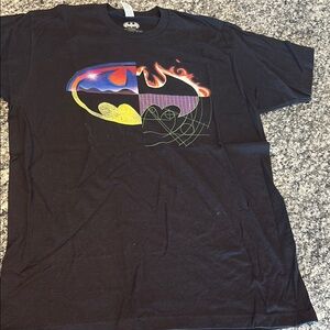 Black Batman Logo Tee Short Sleeve